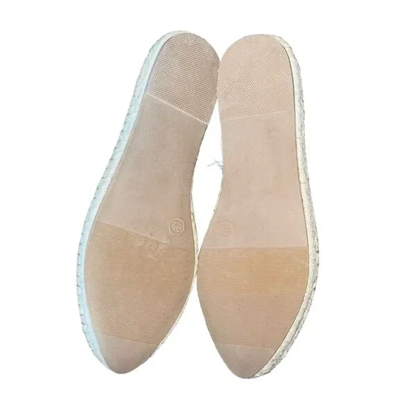 Espadrille Loafers Dotted Leopard Slip On Shoes - Picture 6 of 7